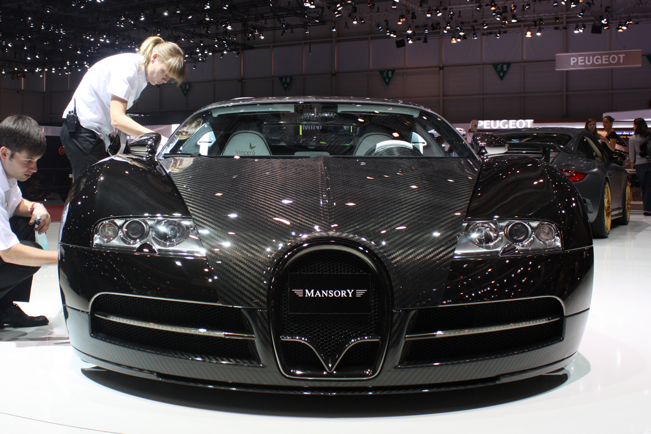 Тюнинг bugatti veyron 2005, фото тюнинга бугатти вейрон купе 2005 года